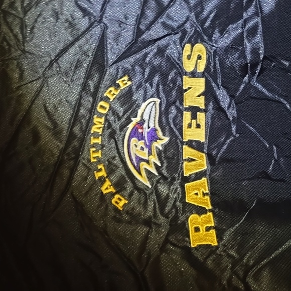Vintage Baltimore Ravens Logo Athletic Full Zip Coat-NFL  - Picture 8 of 11